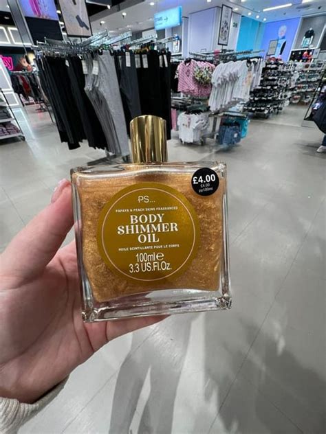 primark body shimmer